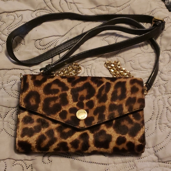 michael kors leopard crossbody